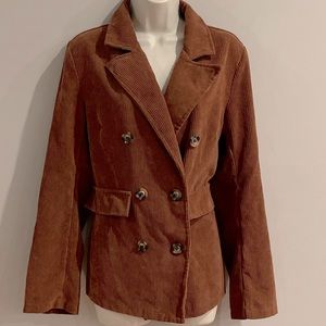TRENDY WOMANS CORDUROY JACKET